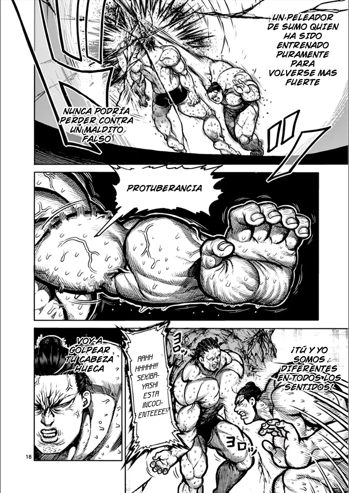 Kengan Asura capítulo 76, página 19