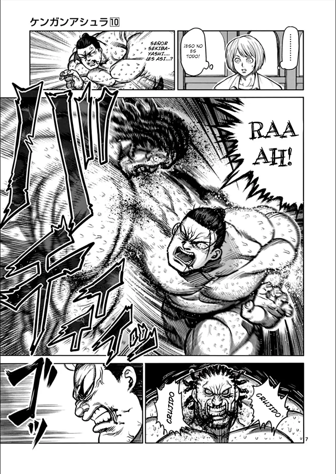 Kengan Asura capítulo 77, página 7