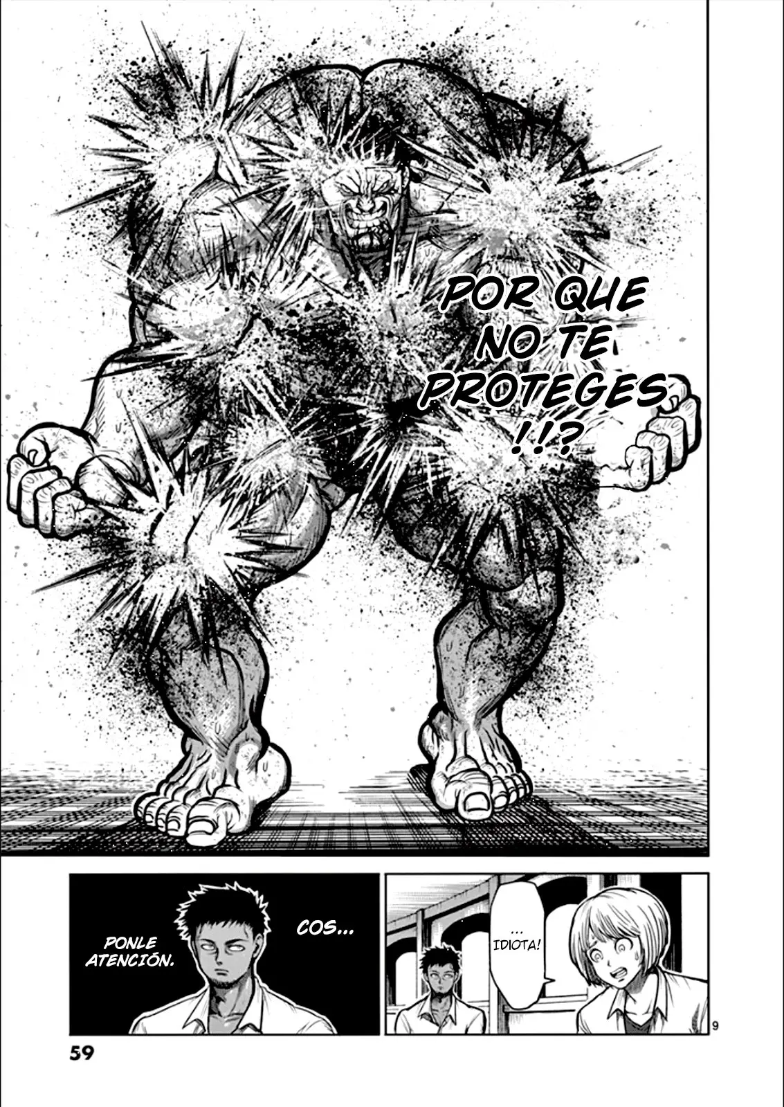 Kengan Asura capítulo 77, página 9