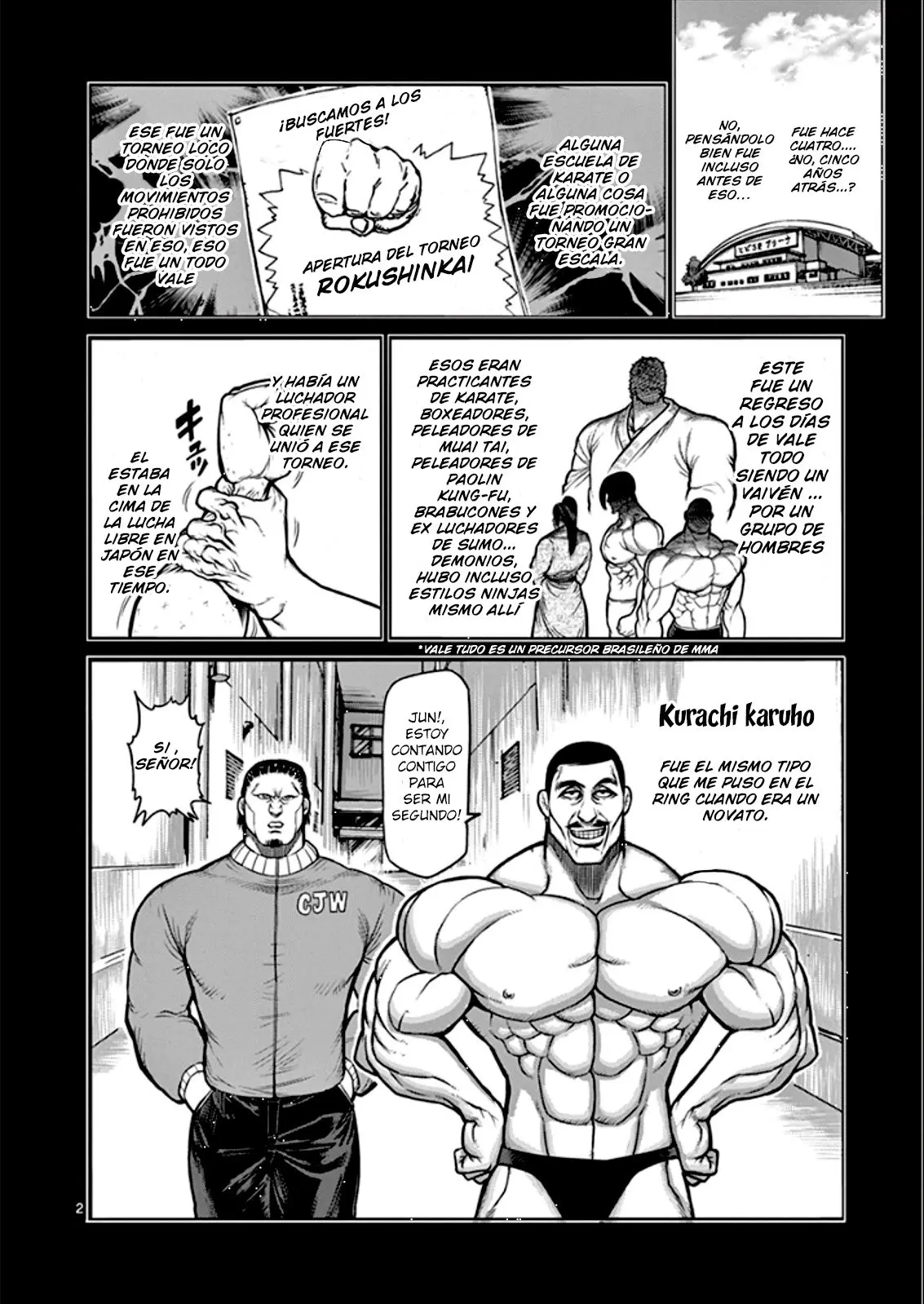 Kengan Asura capítulo 79, página 3