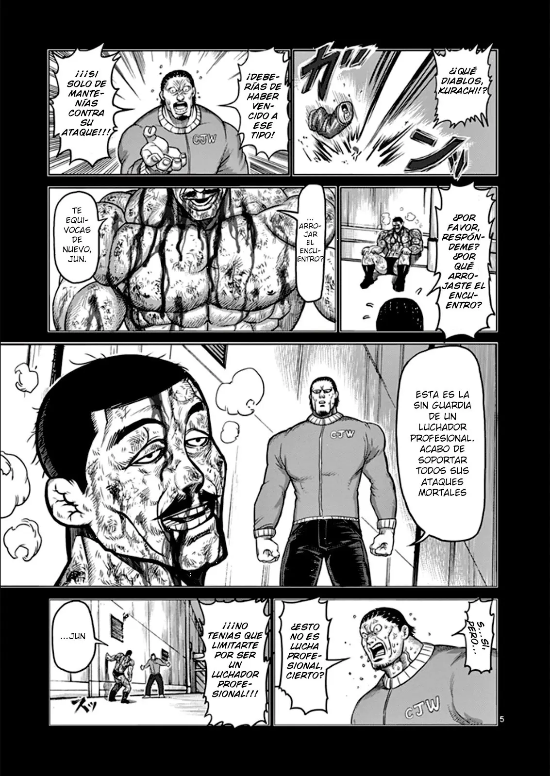 Kengan Asura capítulo 79, página 6