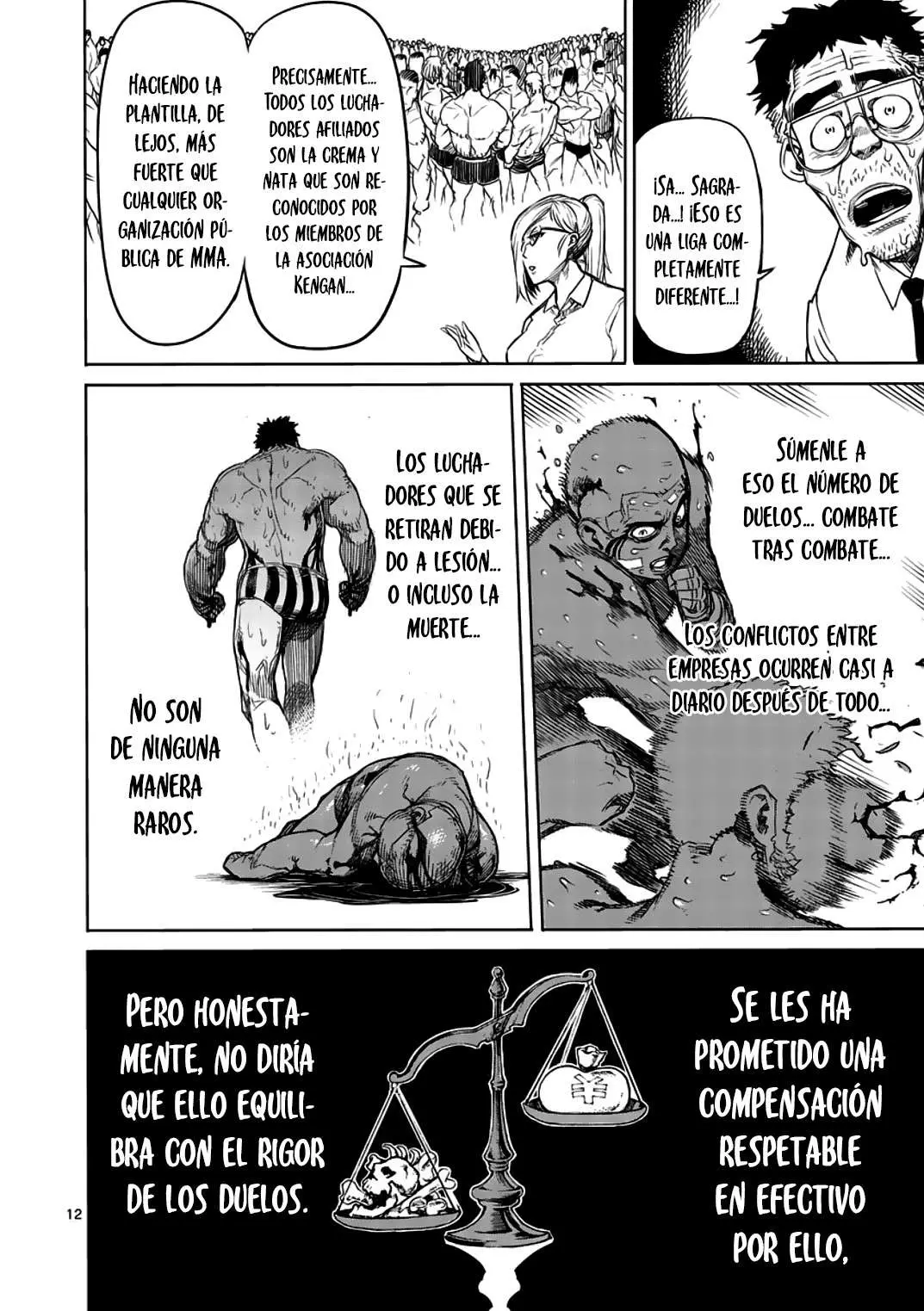 Kengan Asura capítulo 8, página 14
