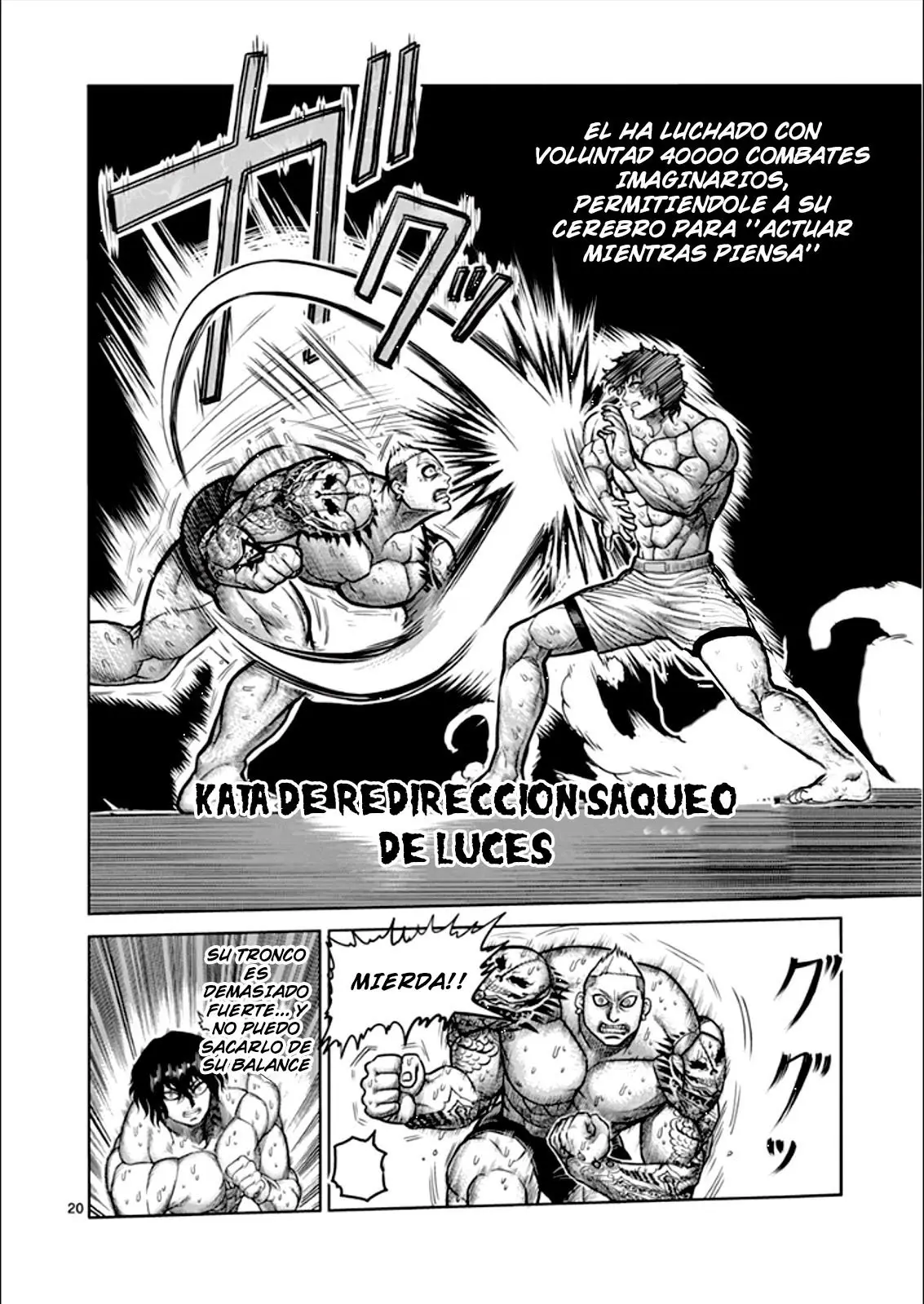 Kengan Asura capítulo 81, página 21