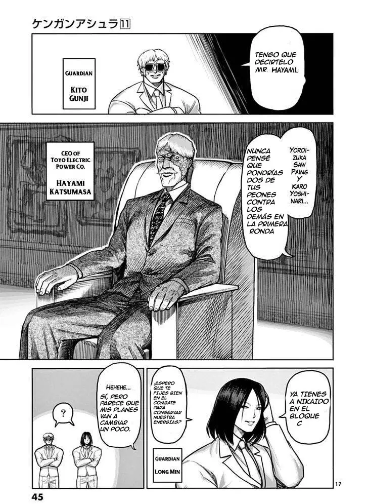 Kengan Asura capítulo 83, página 17