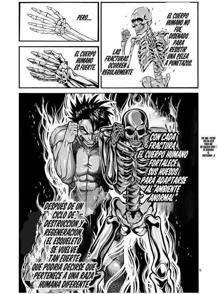 Kengan Asura capítulo 85, página 5