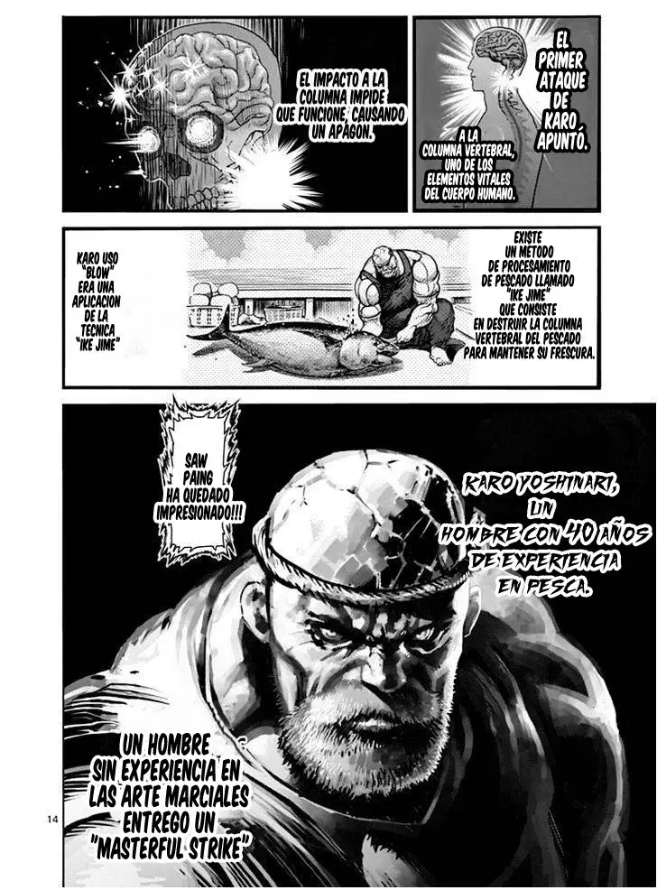 Kengan Asura capítulo 85, página 14