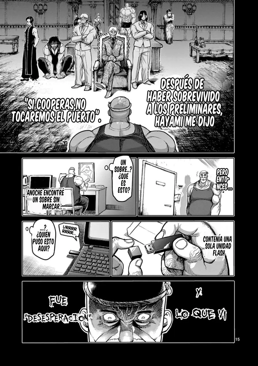 Kengan Asura capítulo 87, página 16