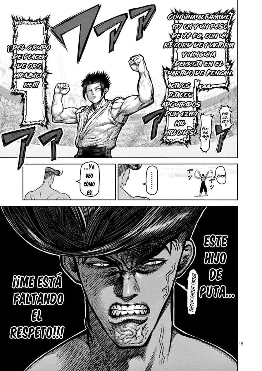 Kengan Asura capítulo 89, página 16