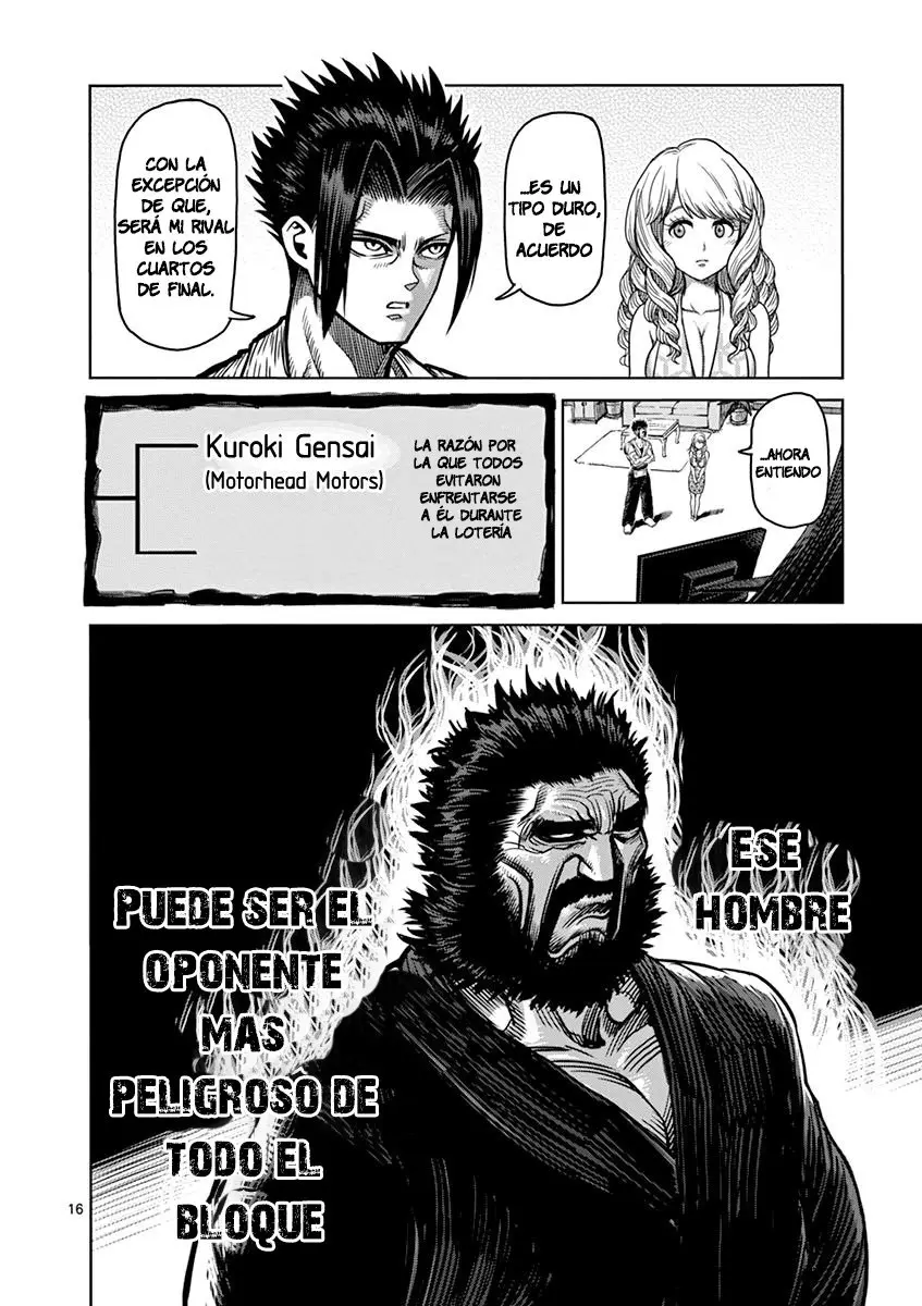 Kengan Asura capítulo 91, página 16