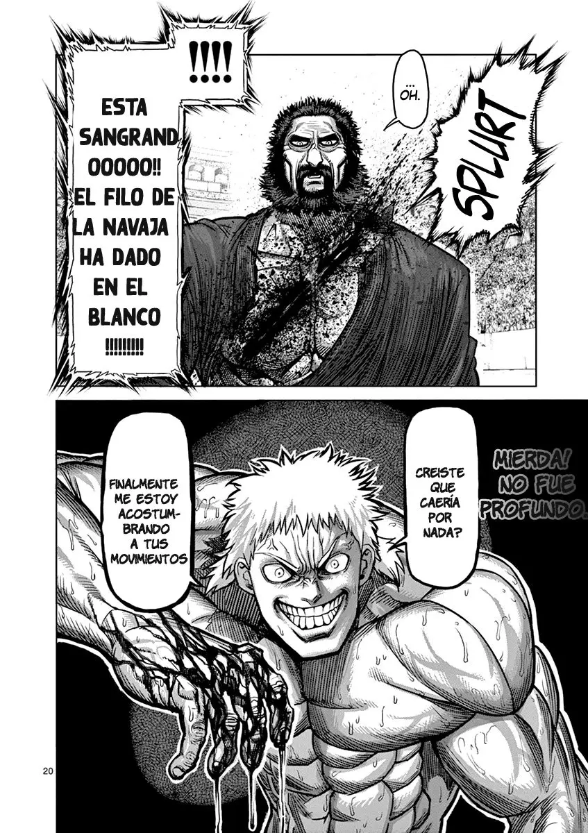 Kengan Asura capítulo 92, página 21