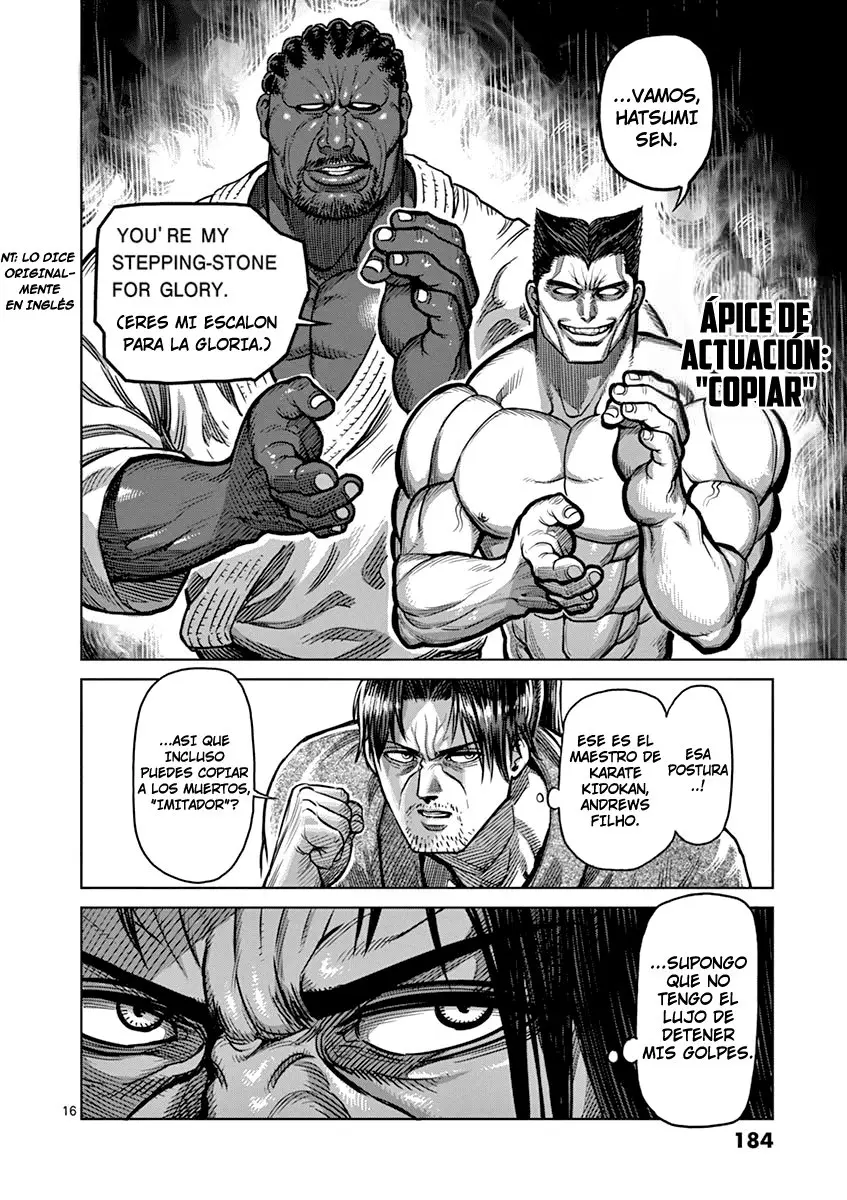 Kengan Asura capítulo 99, página 17