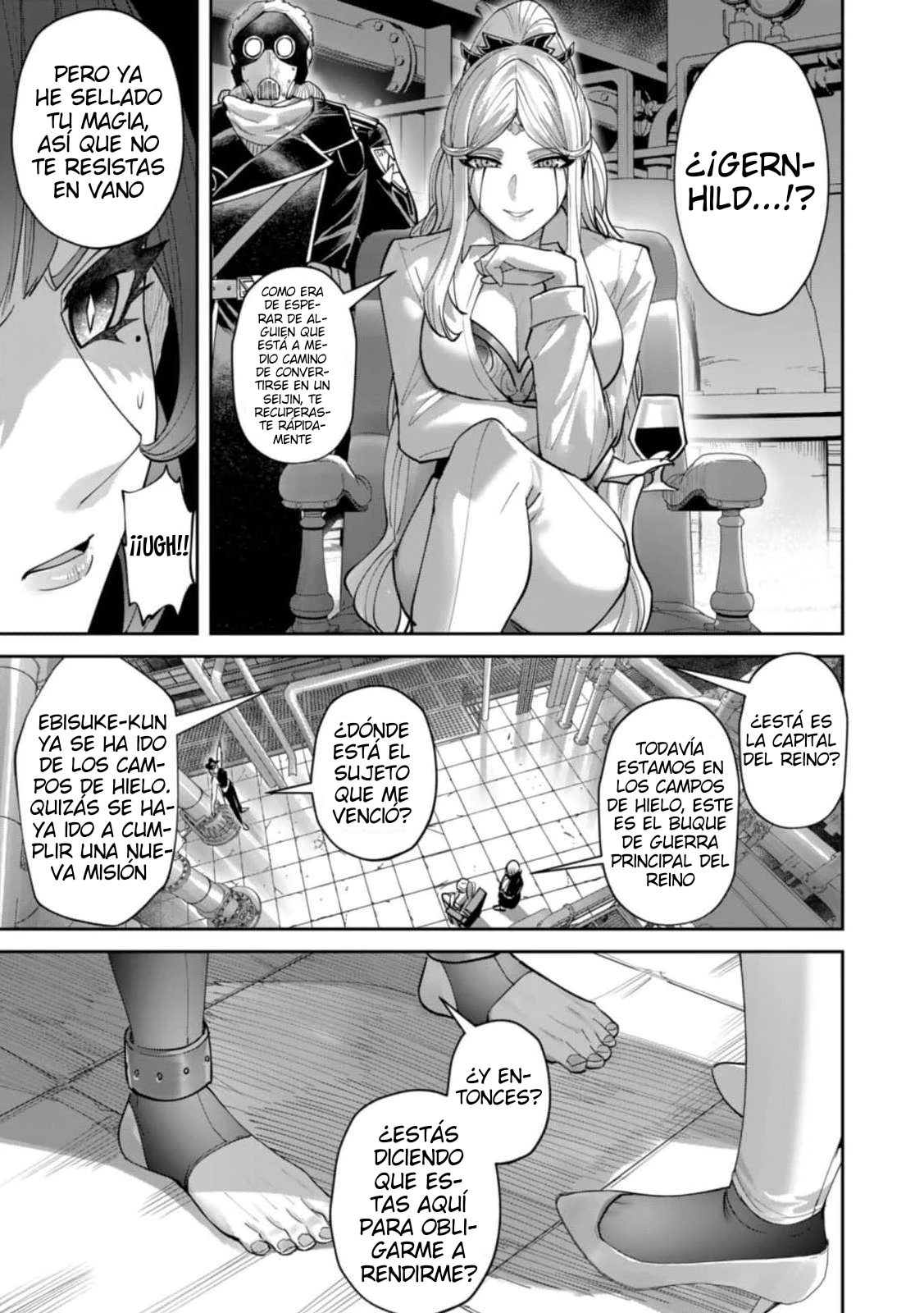 Kichiku Eiyuu capítulo 103, página 4