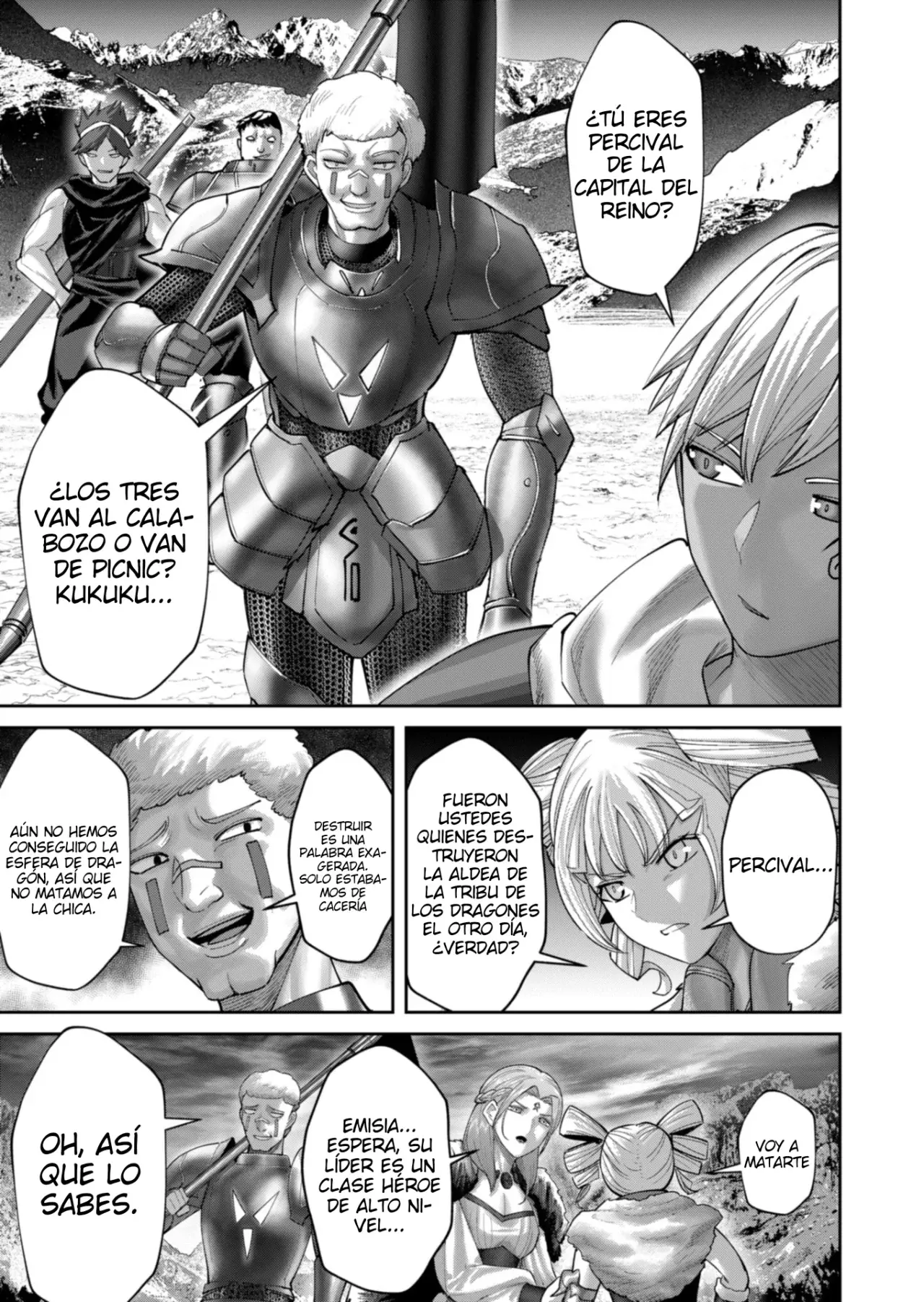 Kichiku Eiyuu capítulo 93, página 12