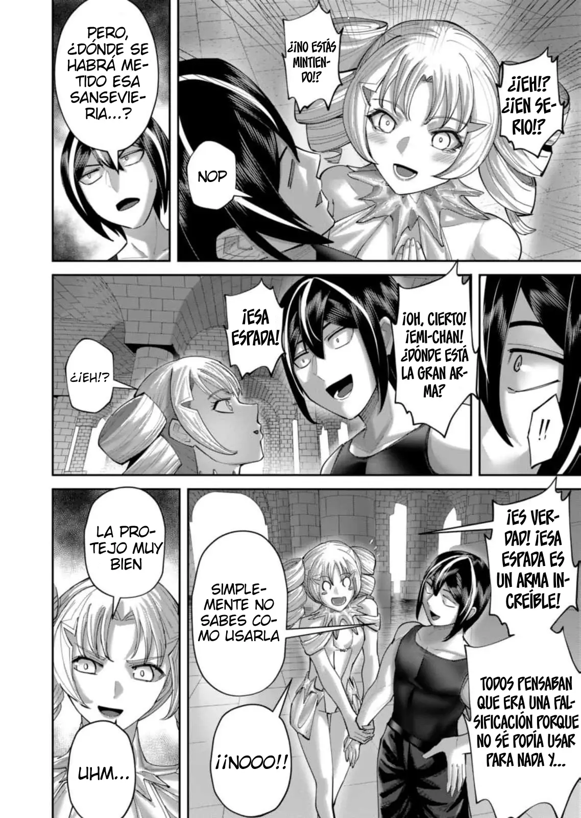 Kichiku Eiyuu capítulo 99, página 8