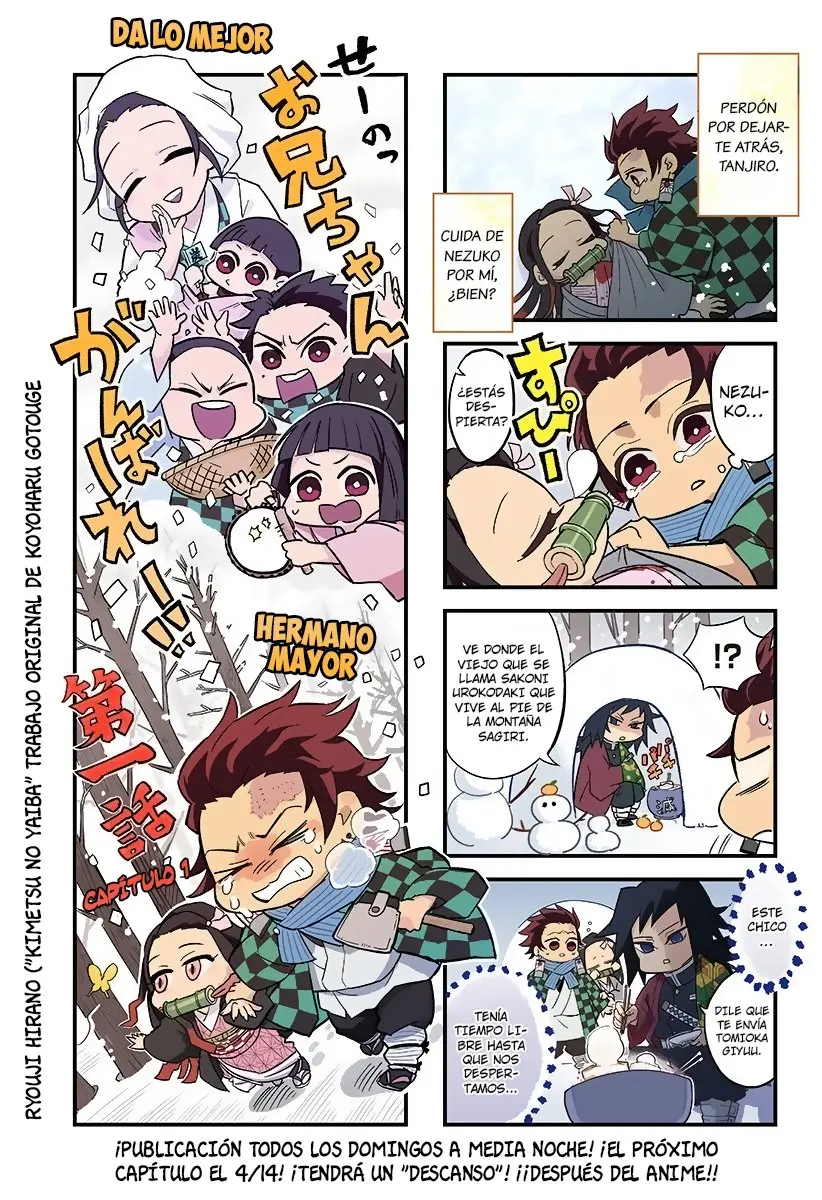 Kimetsu No Yaiba capítulo 1, página 2