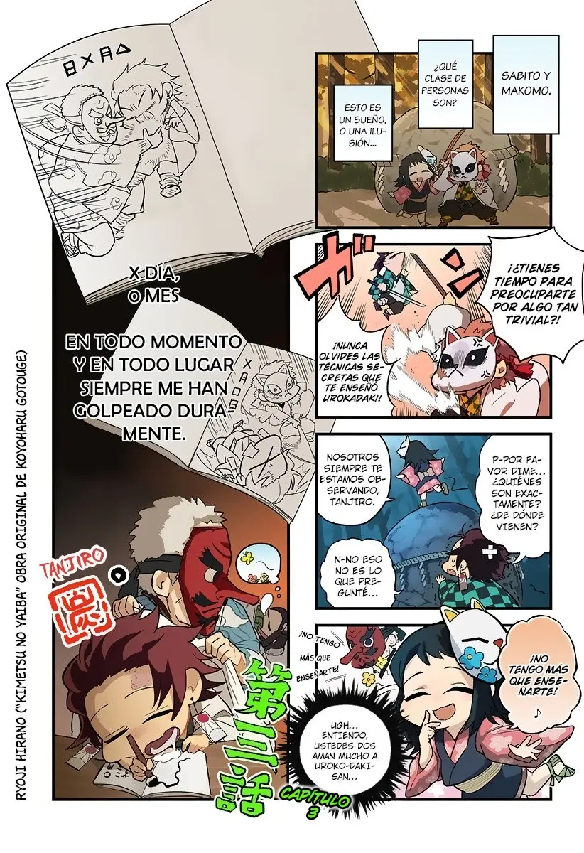 Kimetsu No Yaiba capítulo 3, página 2