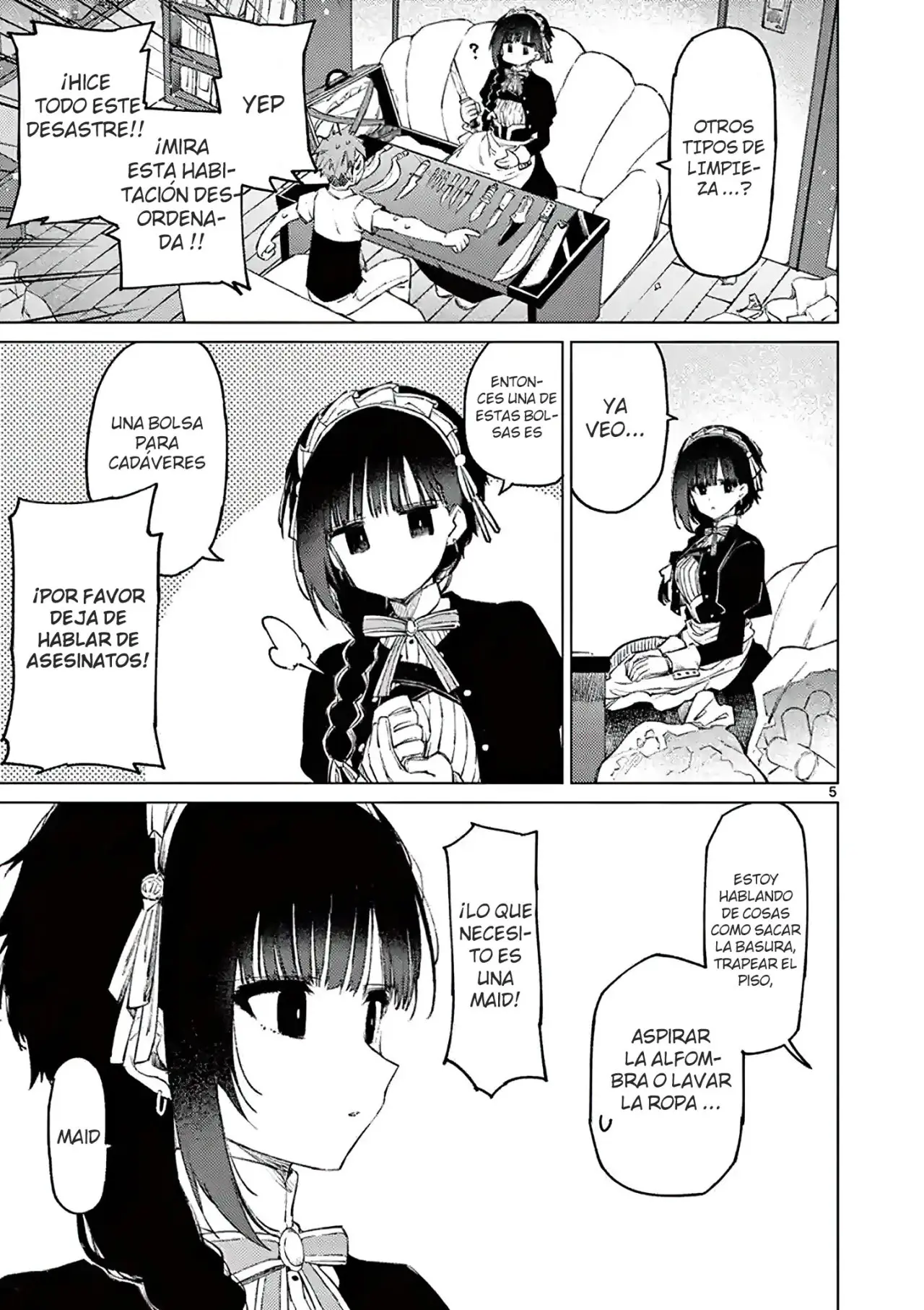 Kimi Wa Maid-Sama capítulo 2, página 5