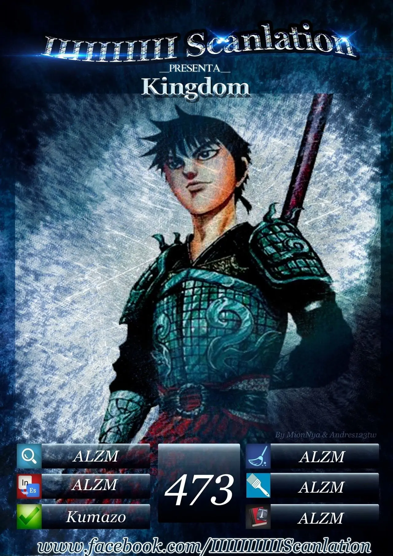 Kingdom capítulo 473, página 2
