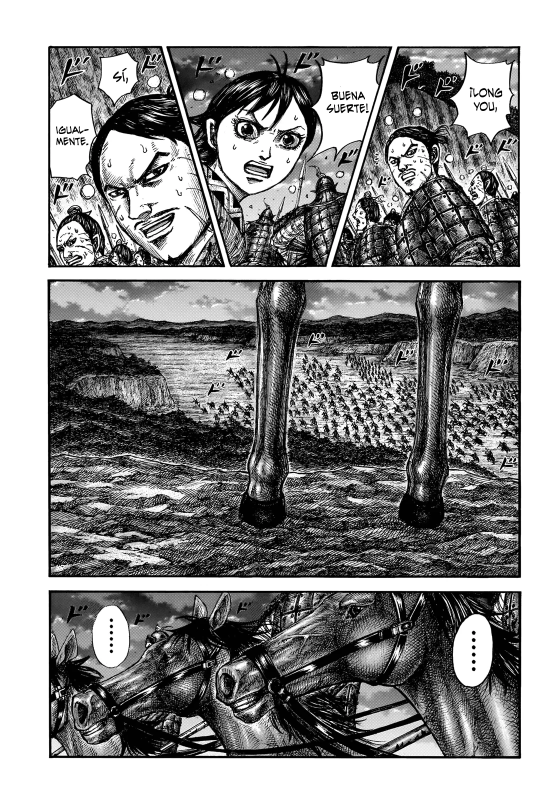 Kingdom capítulo 885, página 8