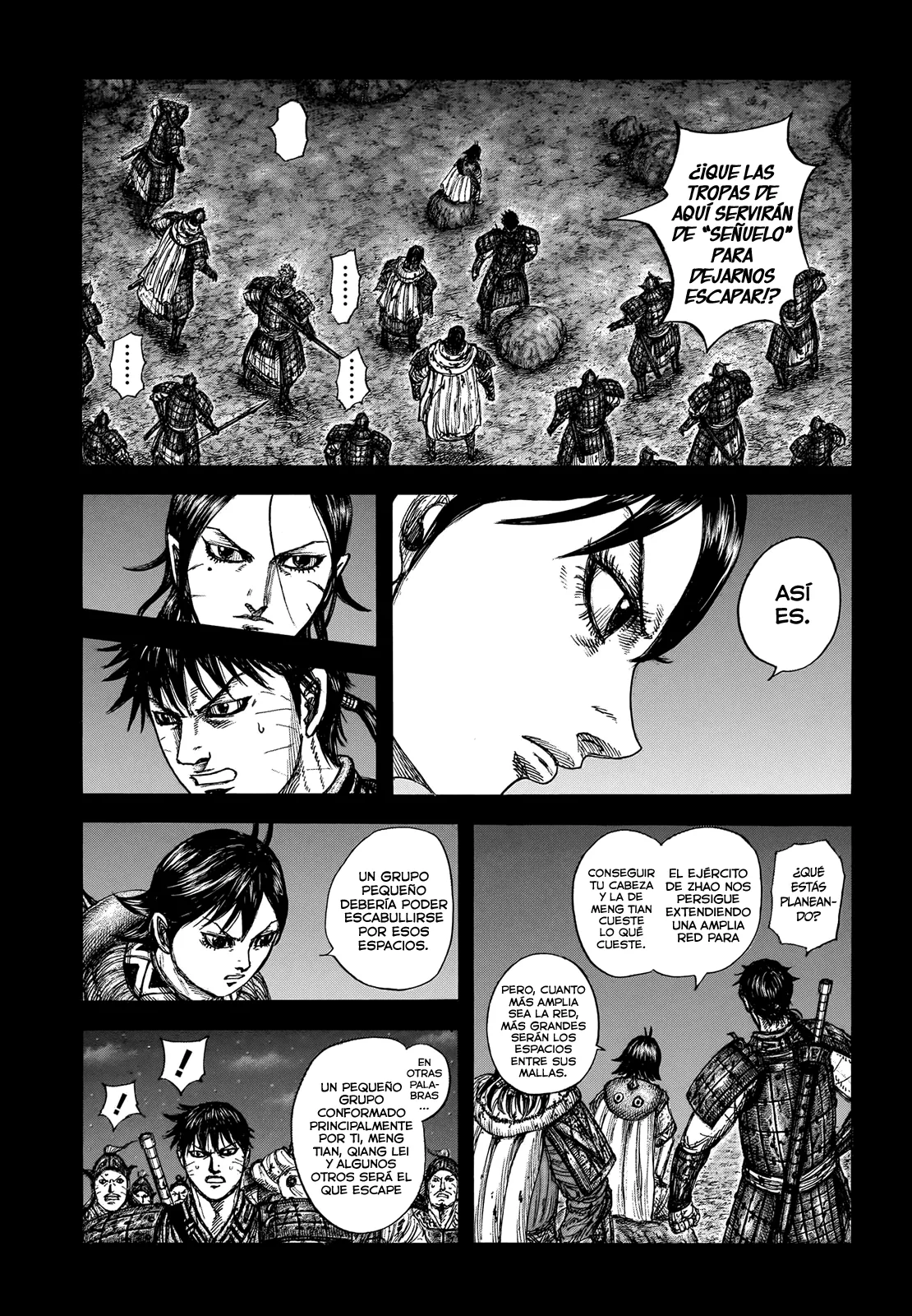 Kingdom capítulo 885, página 10