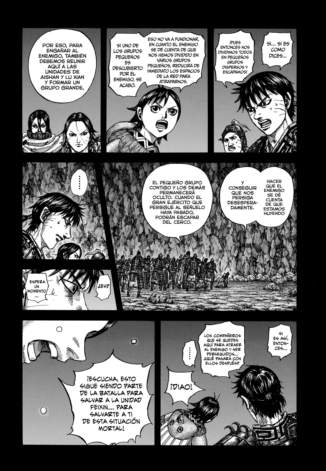 Kingdom capítulo 885, página 11