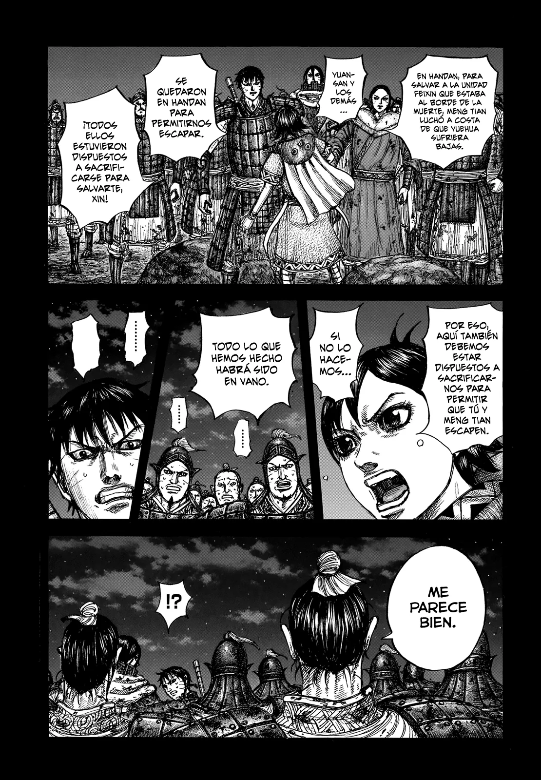 Kingdom capítulo 885, página 12