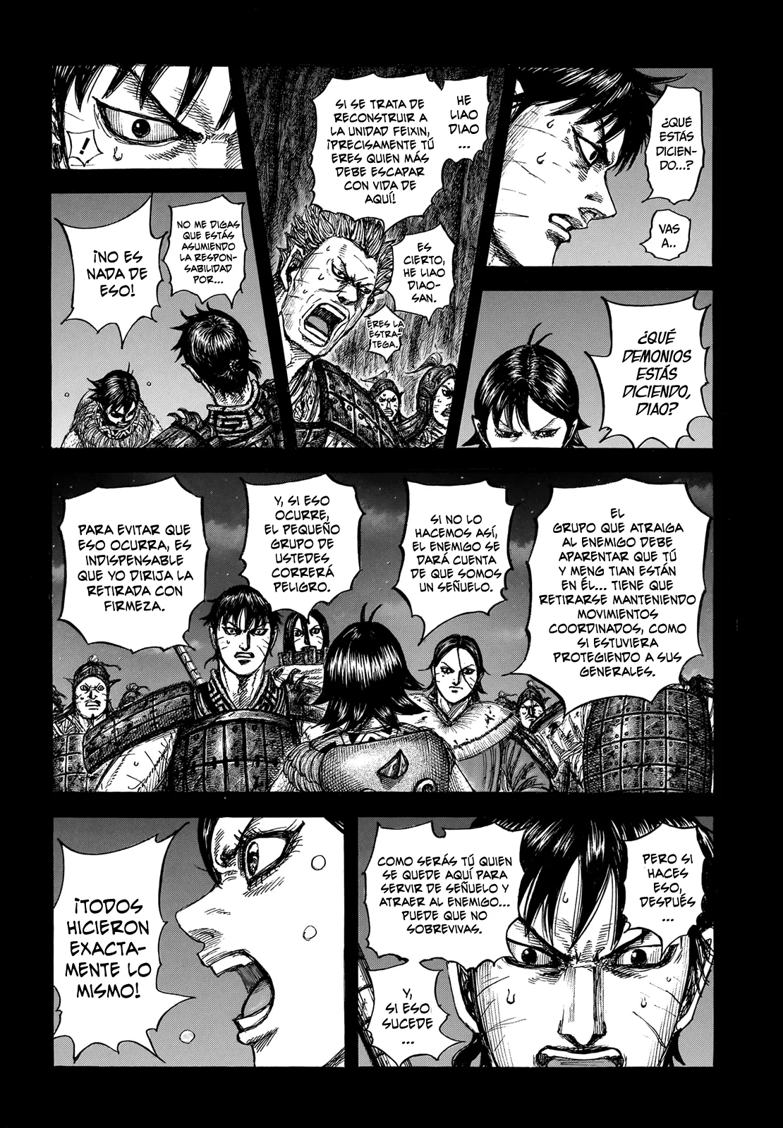 Kingdom capítulo 885, página 15