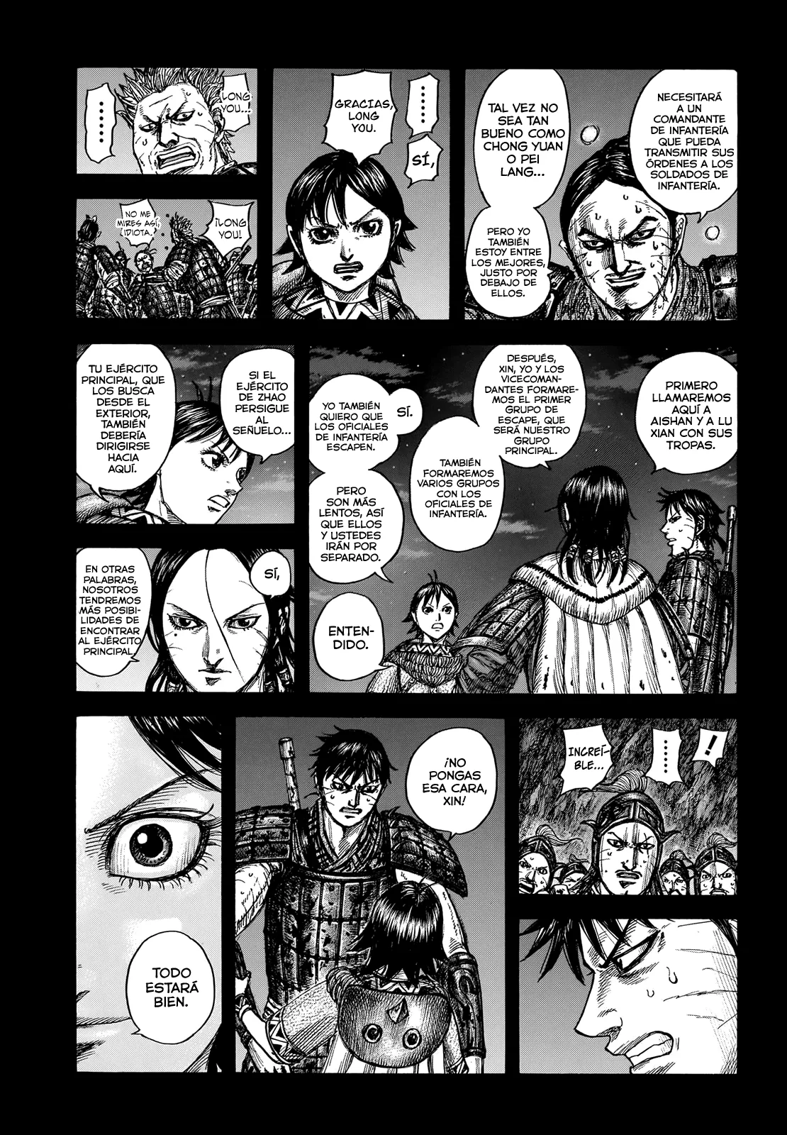 Kingdom capítulo 885, página 18