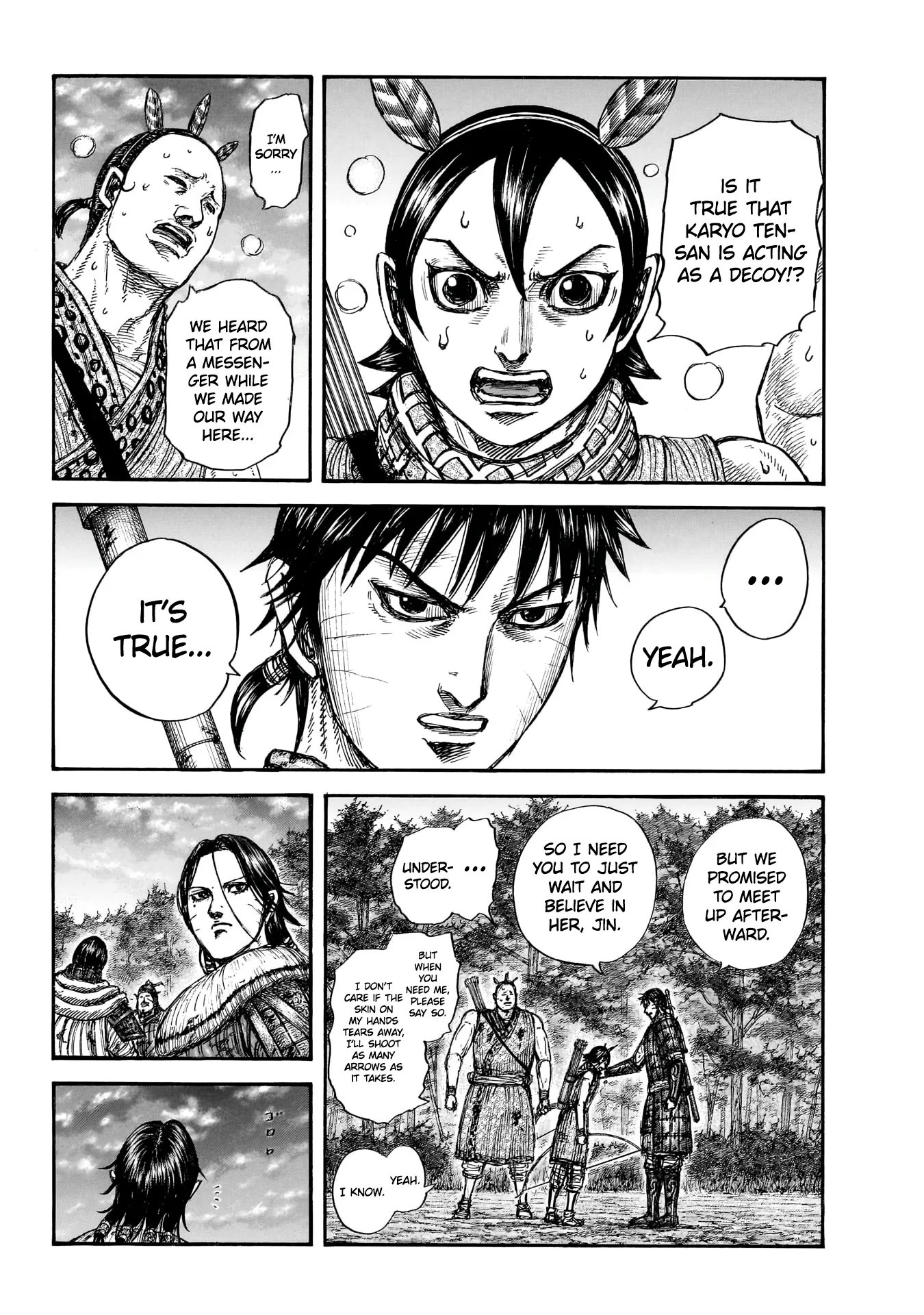 Kingdom capítulo 886, página 14