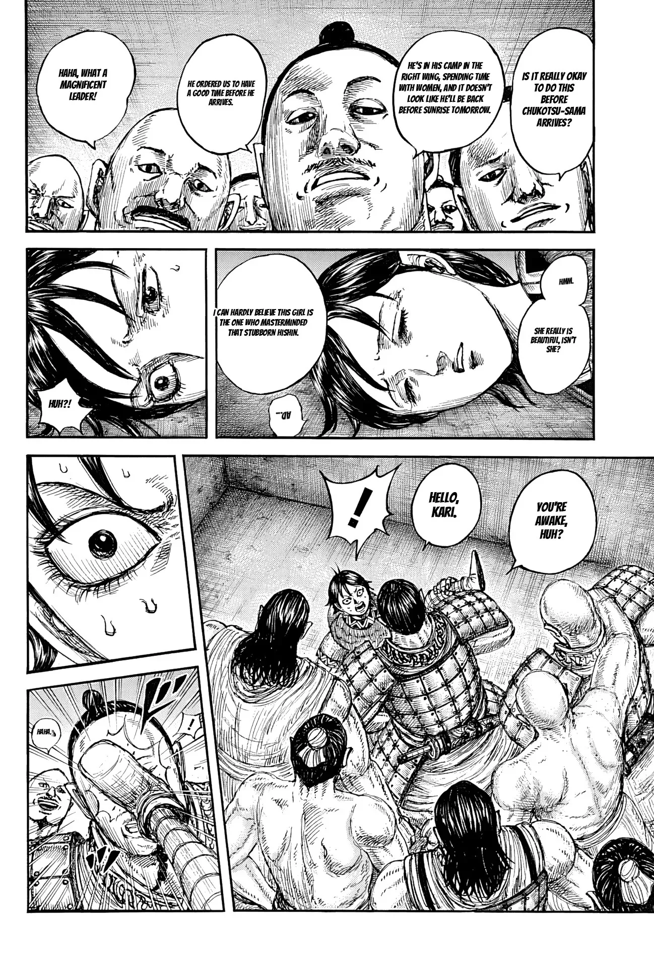 Kingdom capítulo 887, página 16