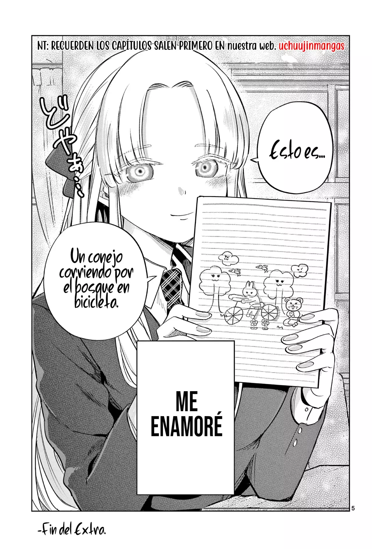 Koibami Shoujo capítulo 13.5, página 9