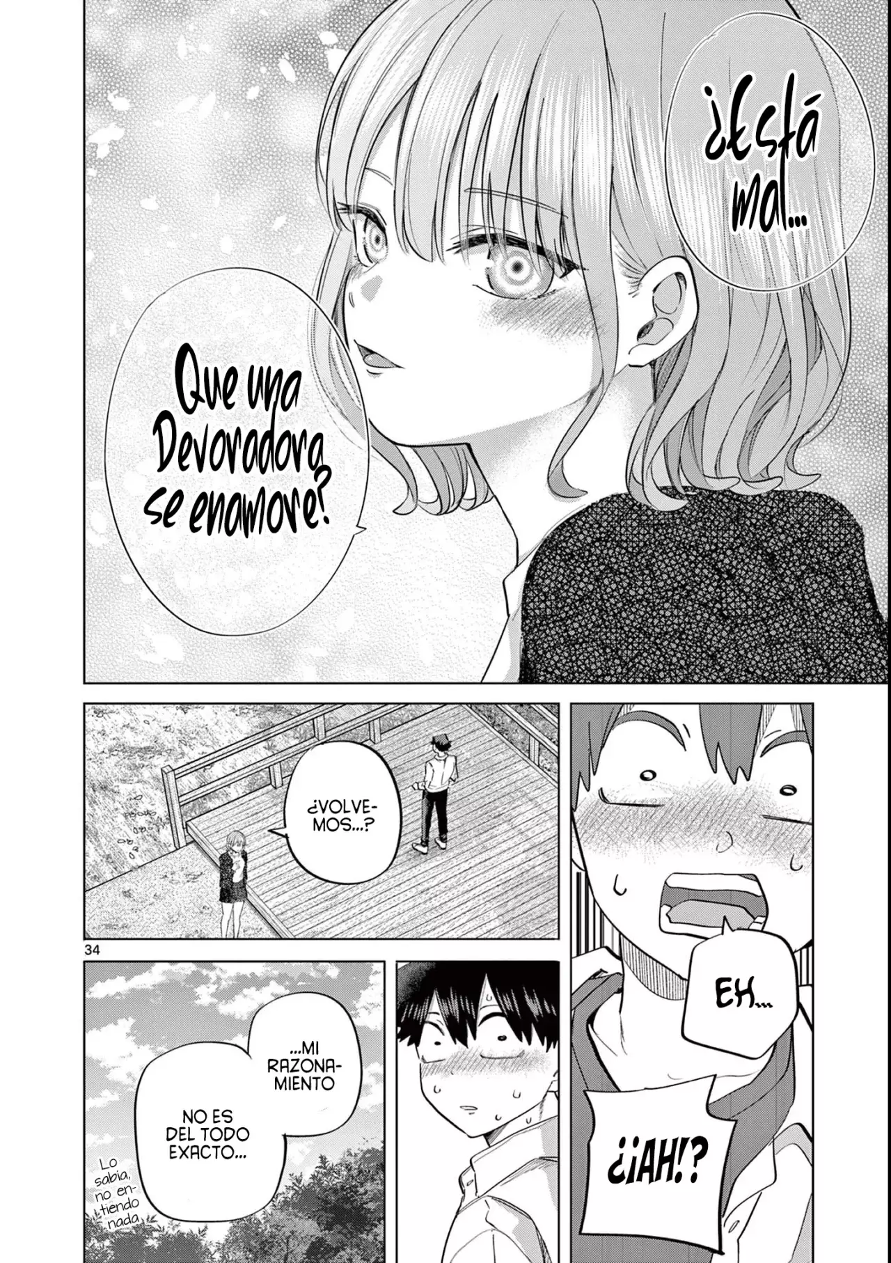 Koibami Shoujo capítulo 13, página 36