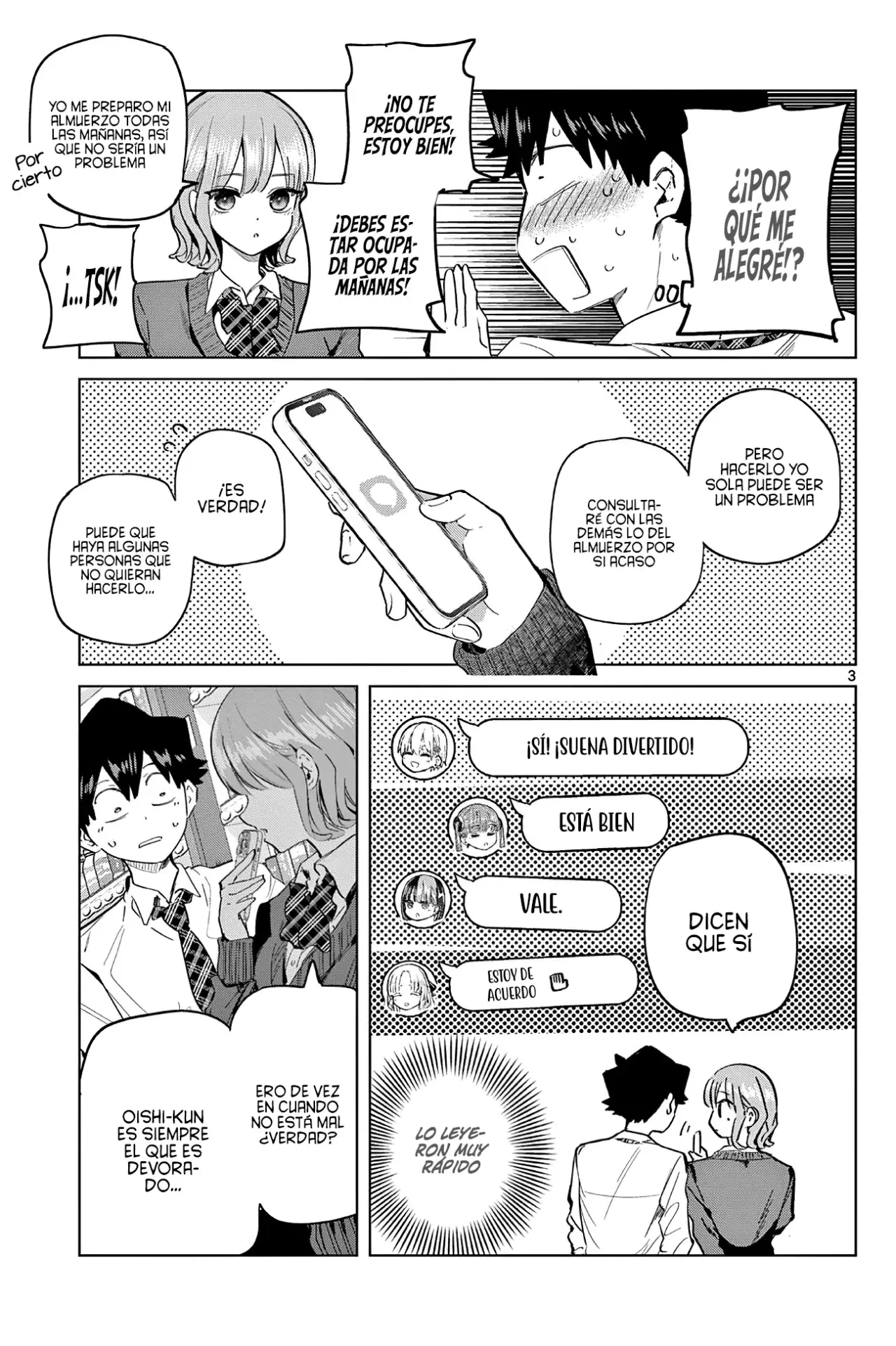 Koibami Shoujo capítulo 17.5, página 8