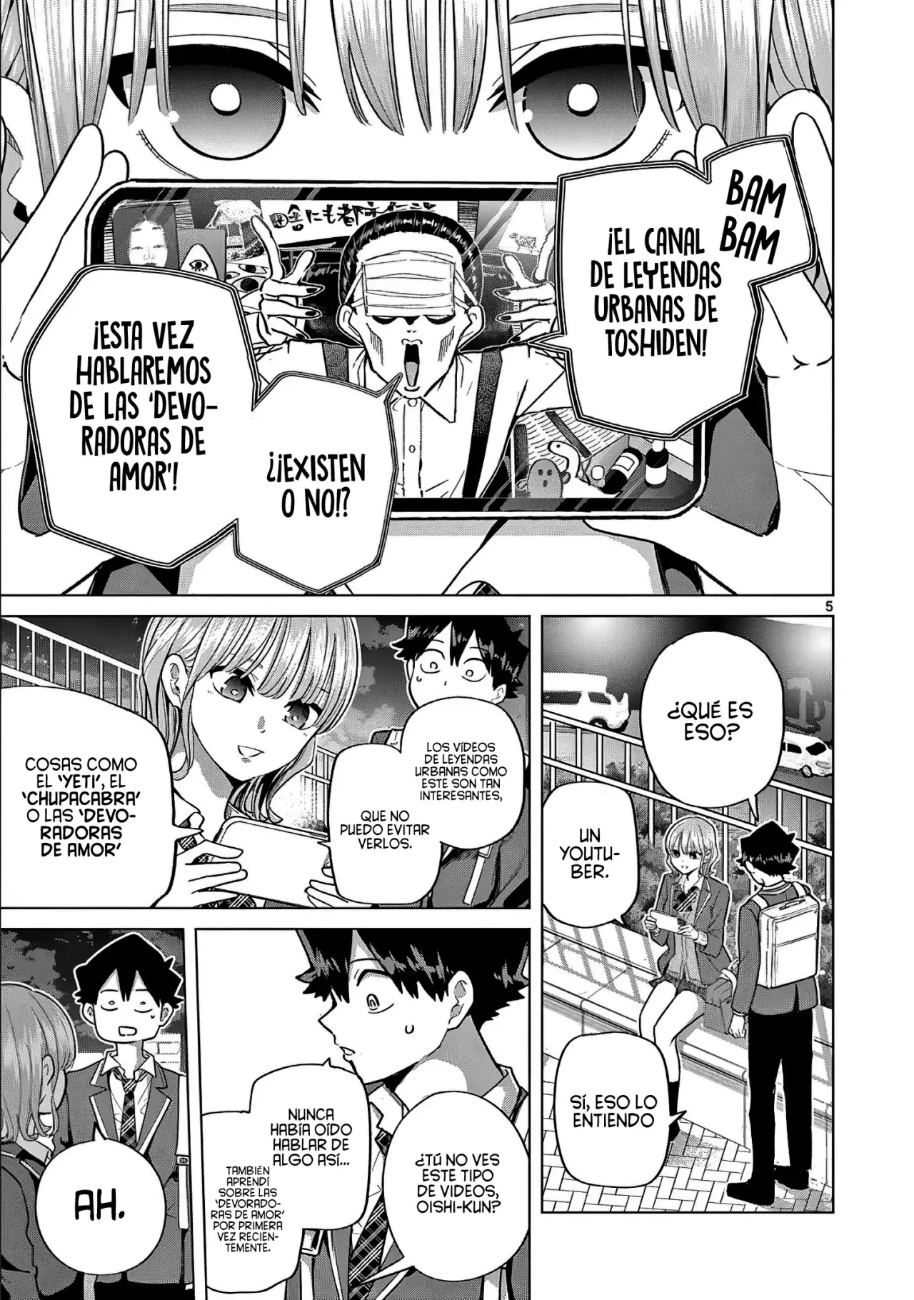 Koibami Shoujo capítulo 3, página 8