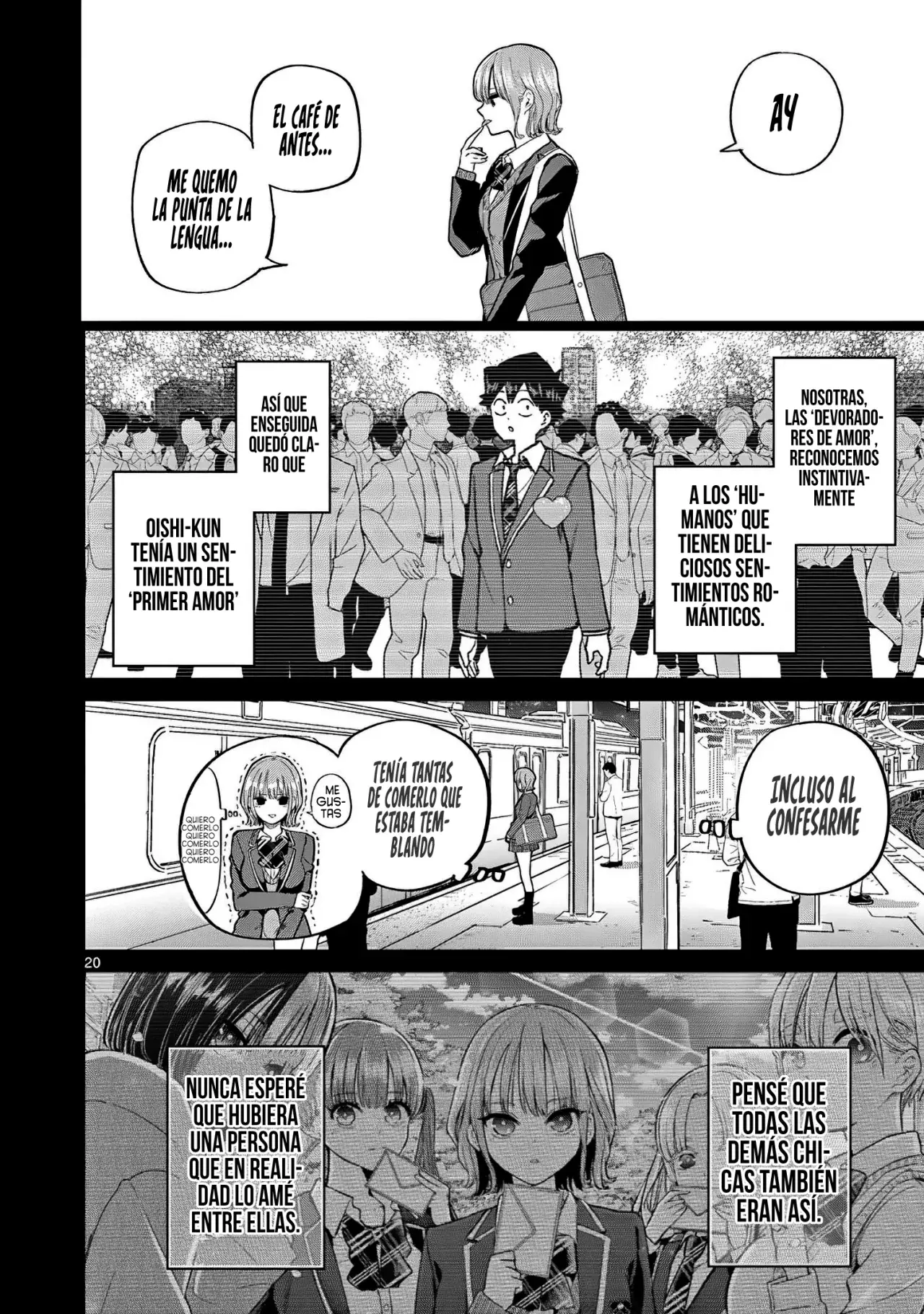 Koibami Shoujo capítulo 3, página 21