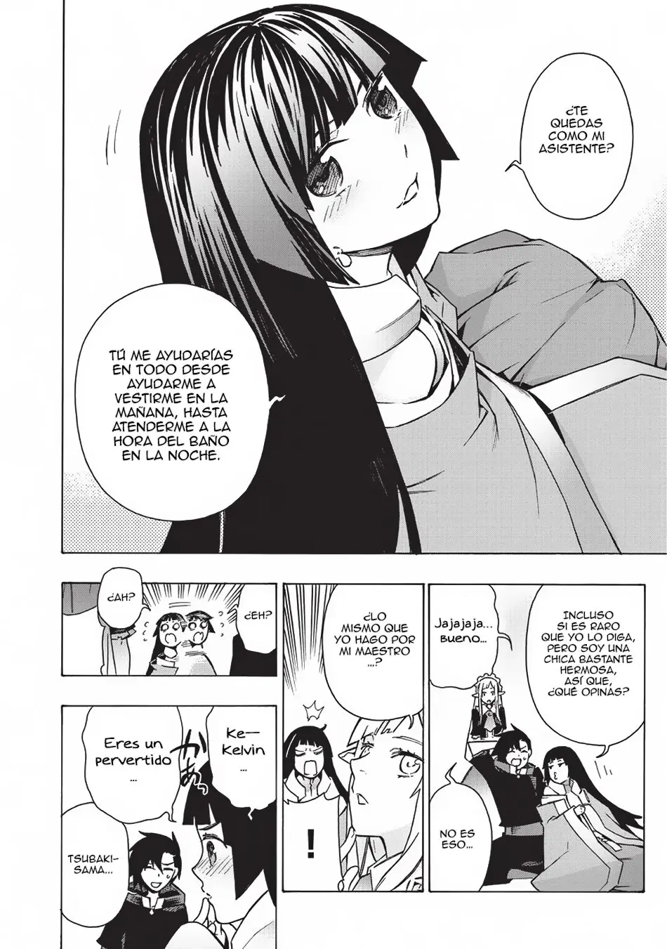 Kuro no Shoukanshi capítulo 22, página 14