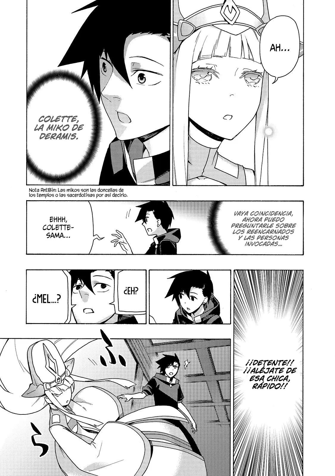 Kuro no Shoukanshi capítulo 49, página 9