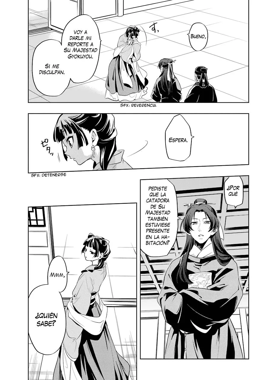Kusuriya No Hitorigoto capítulo 8, página 32