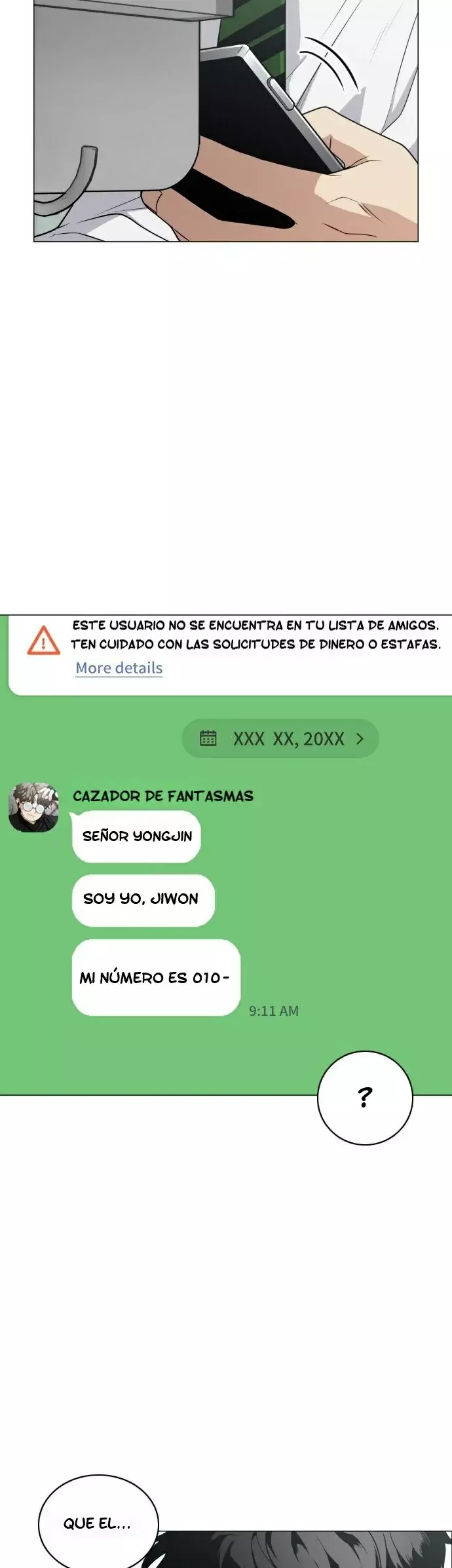 La Espada del Chamán capítulo 21, página 9