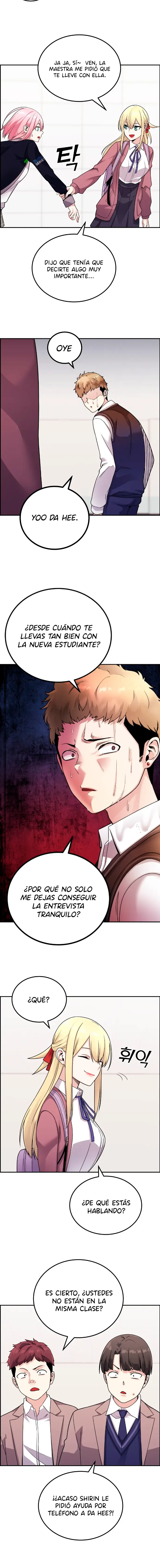 La Personaje Del Webtoon capítulo 21, página 10