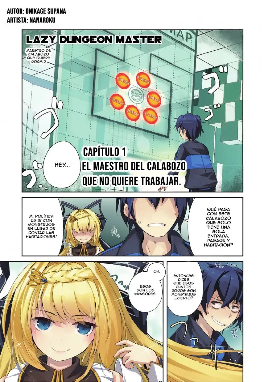 Lazy Dungeon Master capítulo 1, página 3