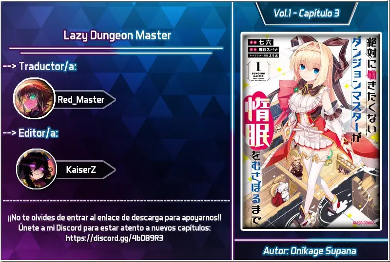 Lazy Dungeon Master capítulo 3, página 1