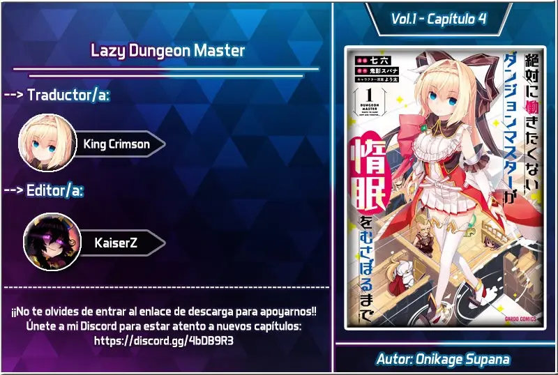 Lazy Dungeon Master capítulo 4, página 1