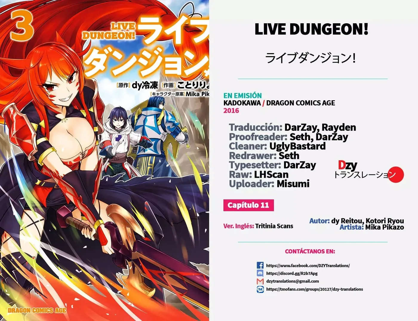 Live Dungeon! capítulo 11, página 2