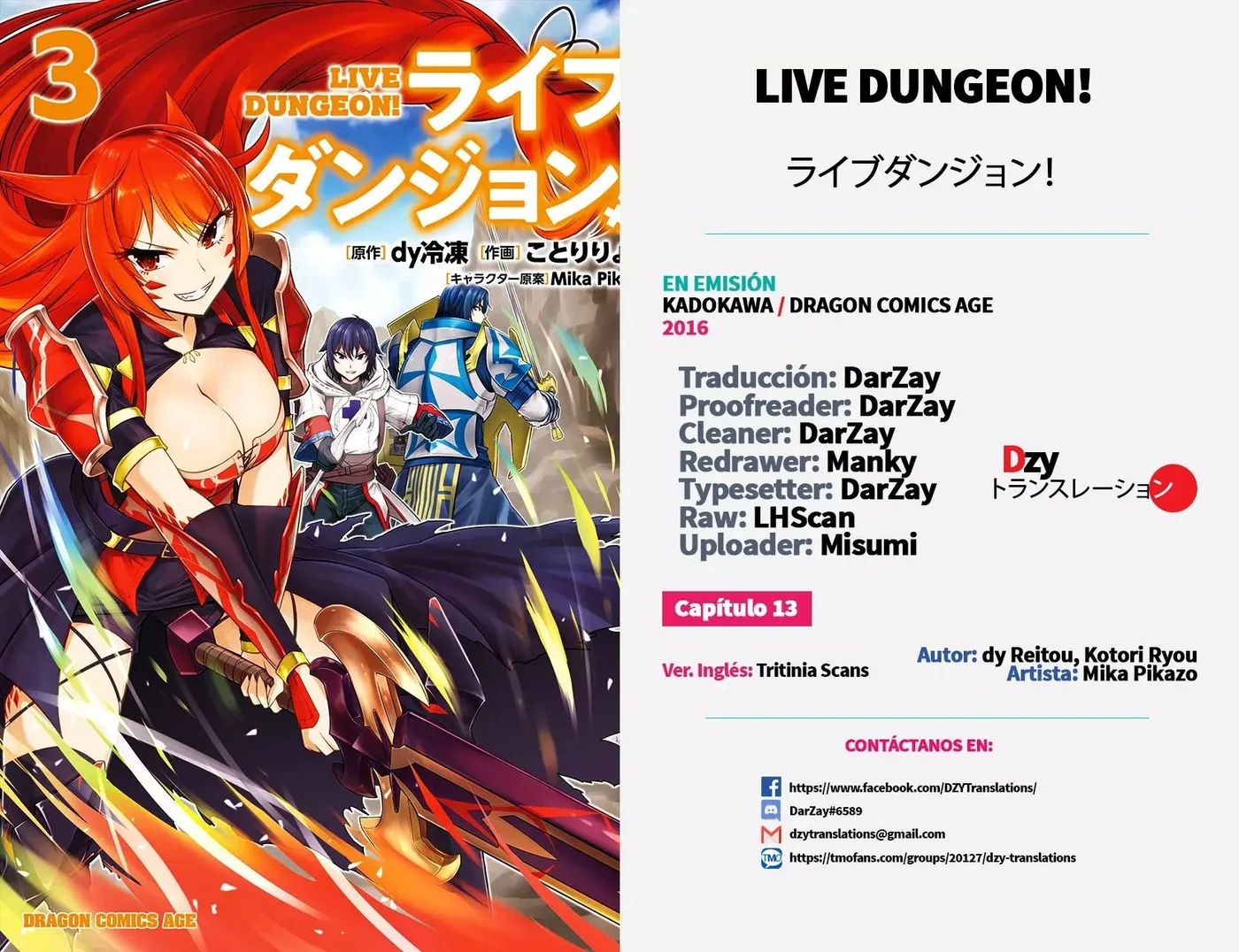 Live Dungeon! capítulo 13, página 2