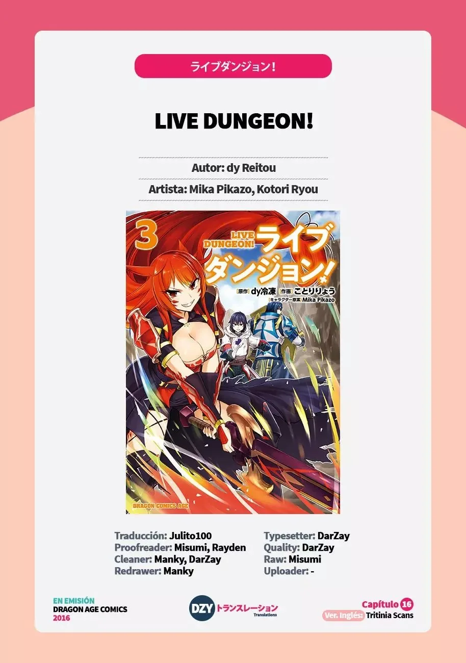 Live Dungeon! capítulo 16, página 2