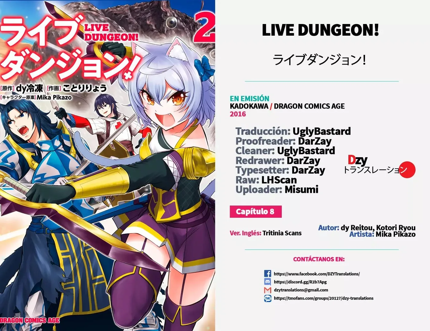 Live Dungeon! capítulo 8, página 2