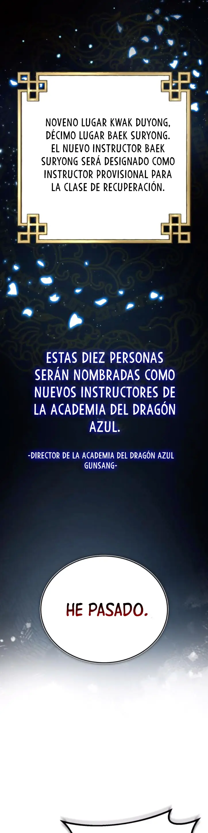 Instructor Estelar Maestro Baek capítulo 29, página 47