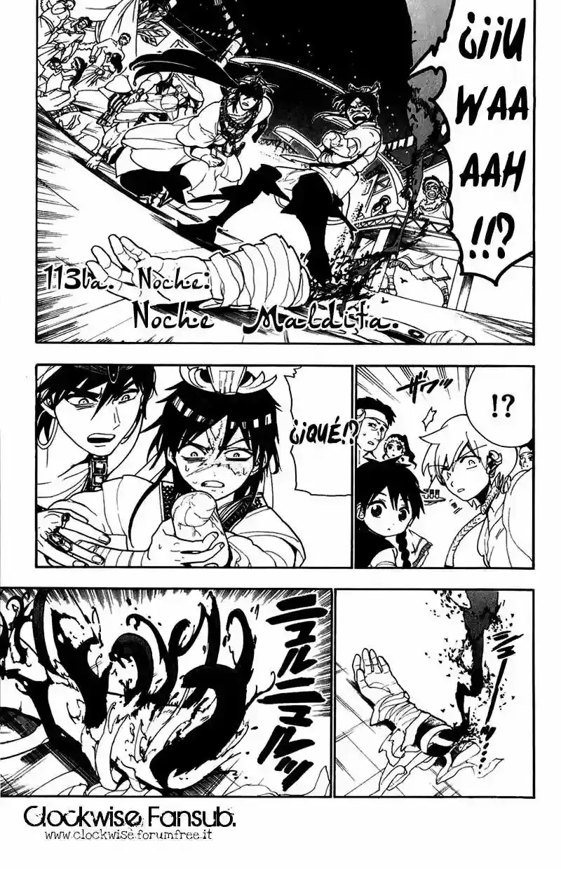 Magi - The Labyrinth Of Magic capítulo 113, página 2