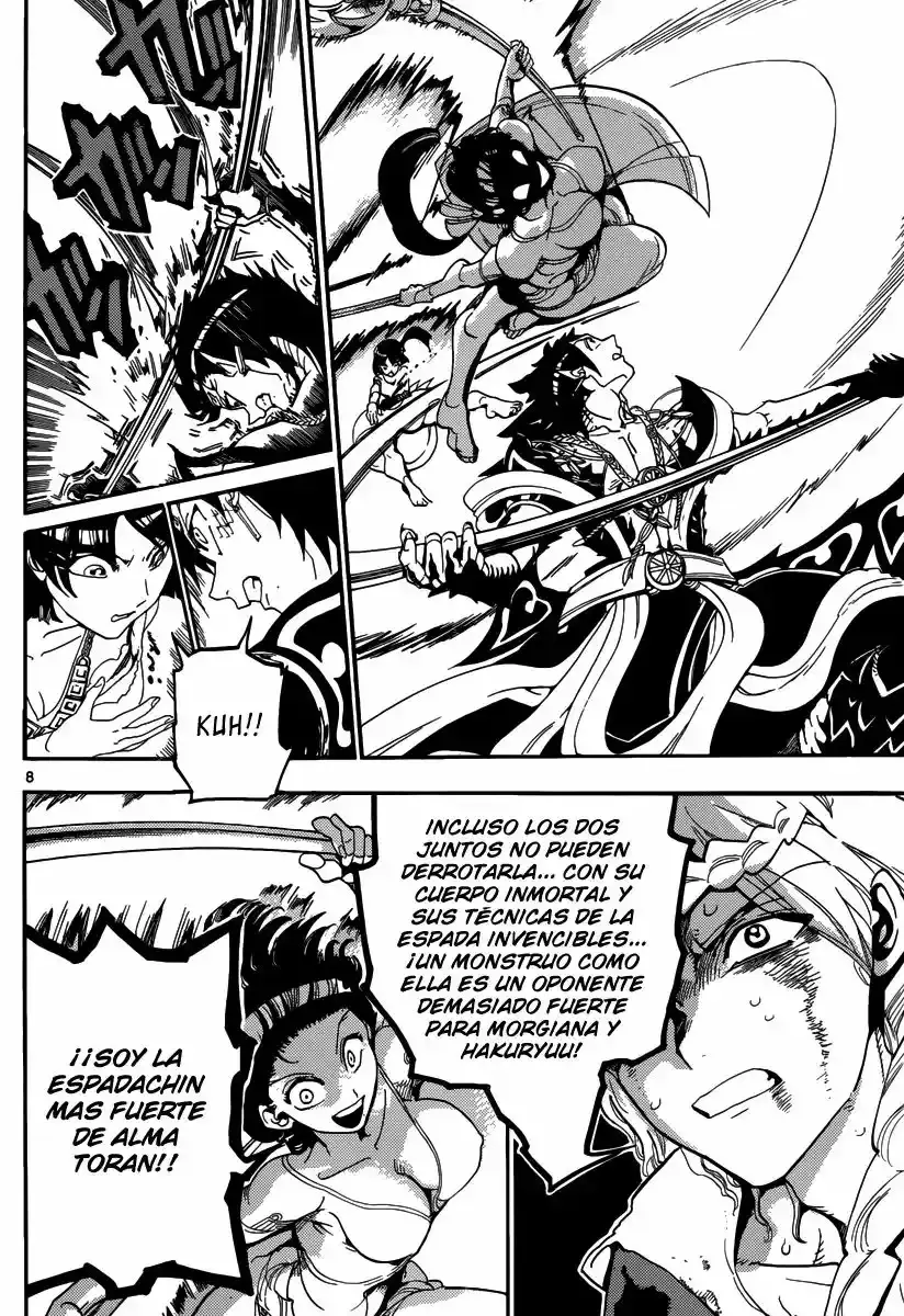 Magi - The Labyrinth Of Magic capítulo 310, página 8